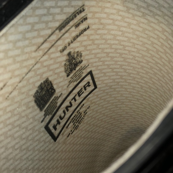 Tall all black hunter boots! - Picture 3 of 3